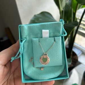 Tiffany & Co Silver Pendant Necklace